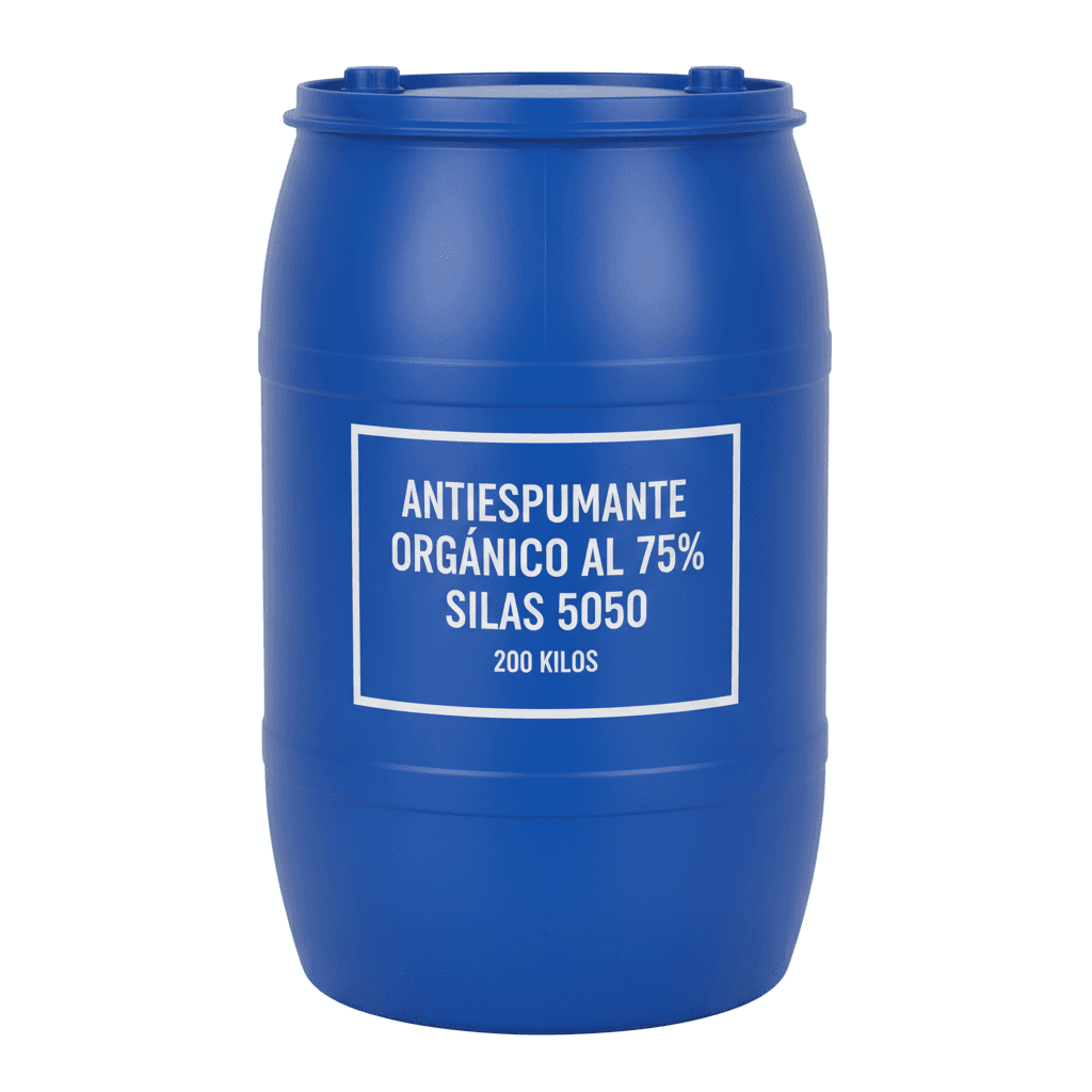 ANTIESPUMANTE ORGÁNICO AL 75% SILAS 5050