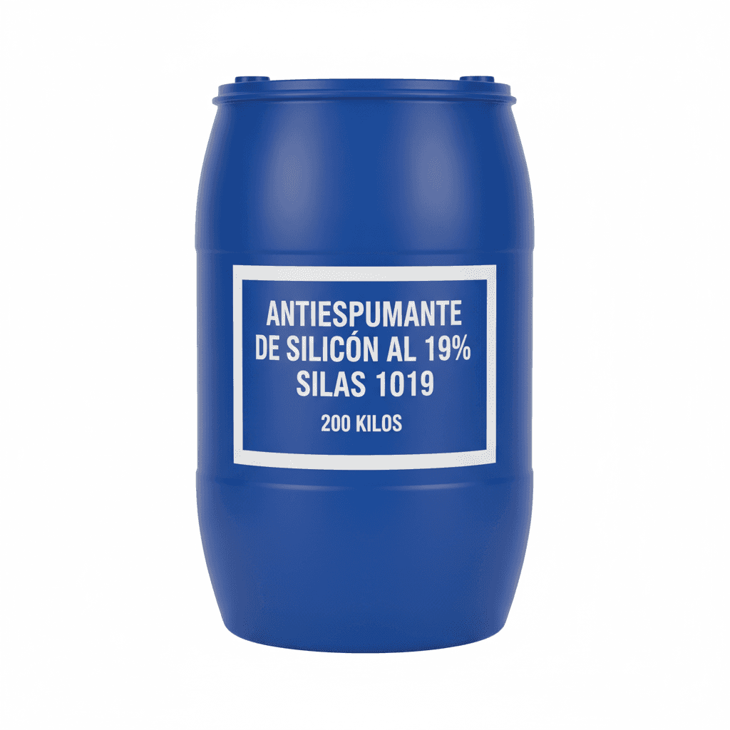 ANTIESPUMANTE DE SILICÓN AL 19% SILAS 1019