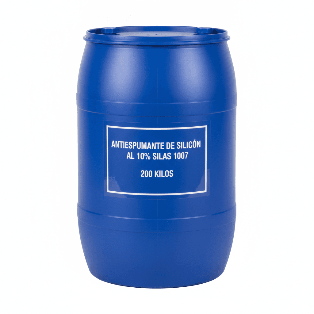 ANTIESPUMANTE DE SILICÓN AL 10% SILAS 1007