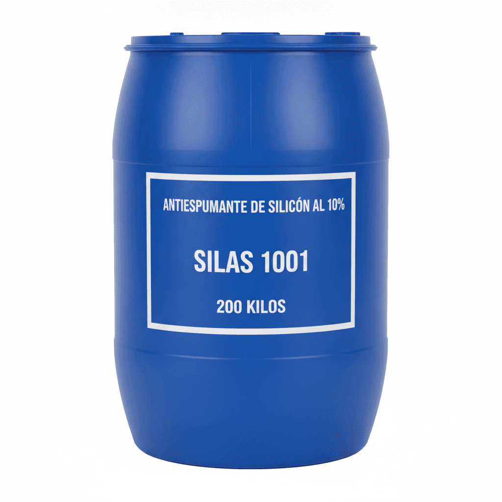 ANTIESPUMANTE DE SILICÓN AL 10% SILAS 1001