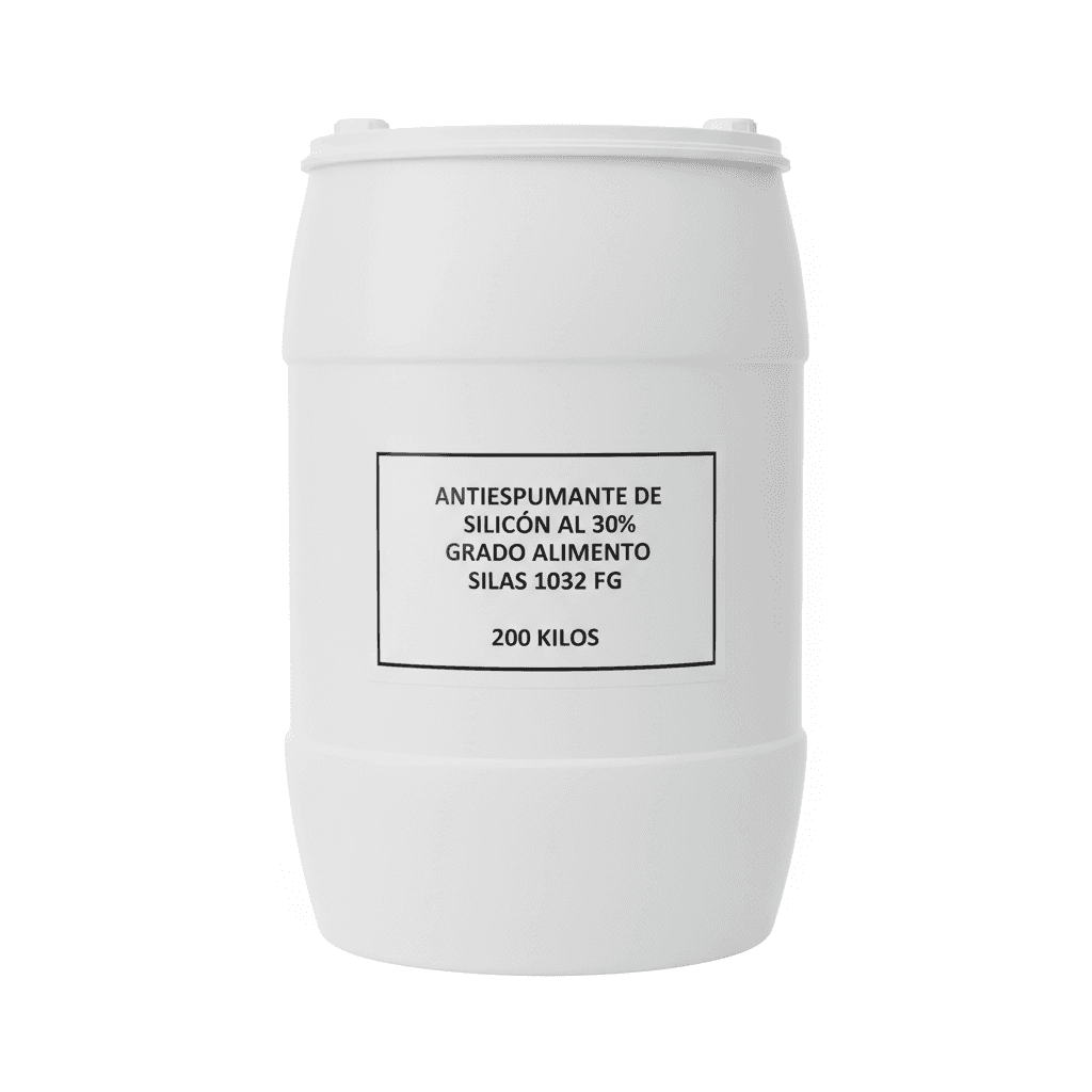 ANTIESPUMANTE DE SILICÓN AL 30% GRADO ALIMENTO SILAS 1032 FG 20%