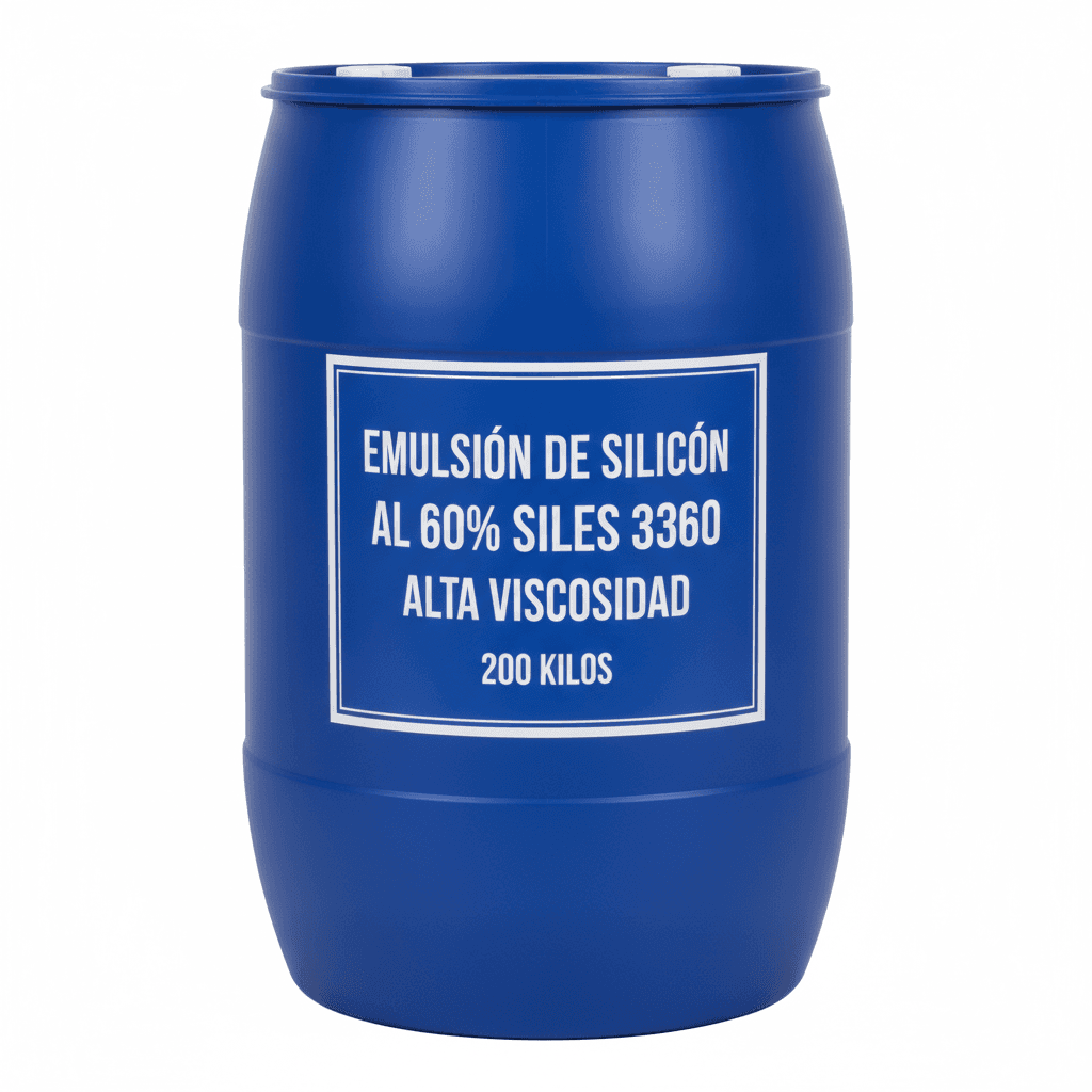 EMULSIÓN DE SILICÓN AL 60% SILES 3360 ALTA VISCOSIDAD