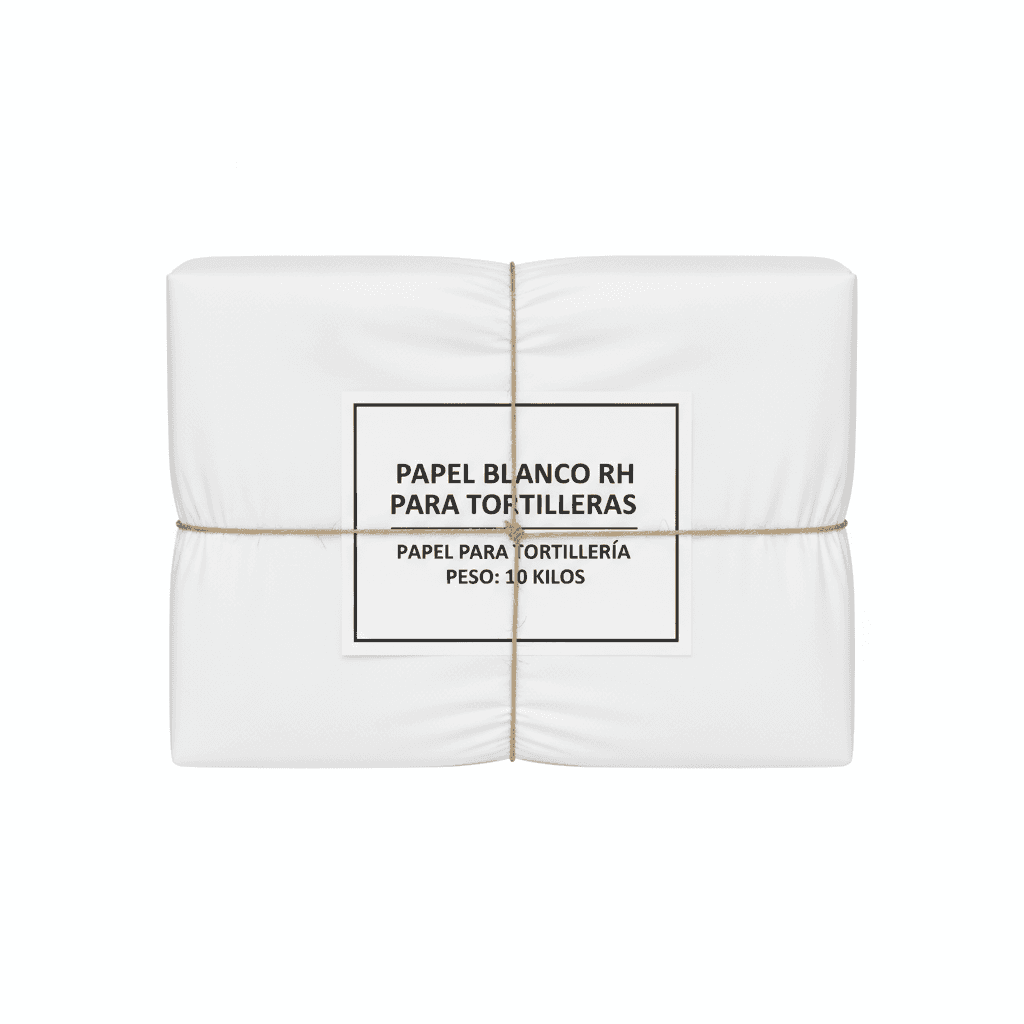 PAPEL BLANCO RH PARA TORTILLERAS
