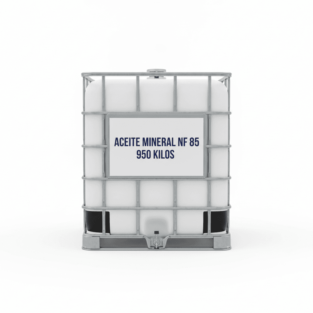 ACEITE MINERAL NF 85, Camión completo de 17 Tons en totes, tambos o garrafas NO INCLUIDO