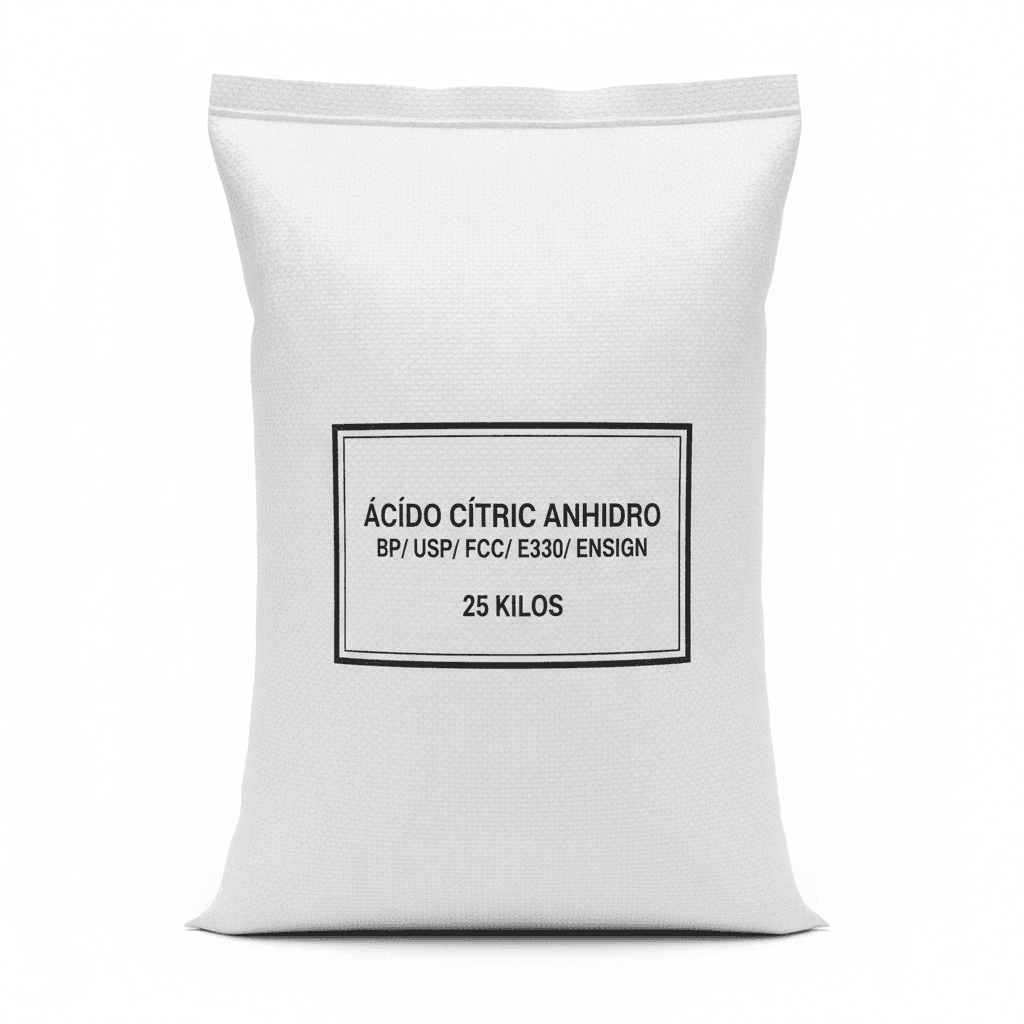 ACIDO CITRICO ANHIDRO BP/ USP/ FCC/ E330/ ENSIGN