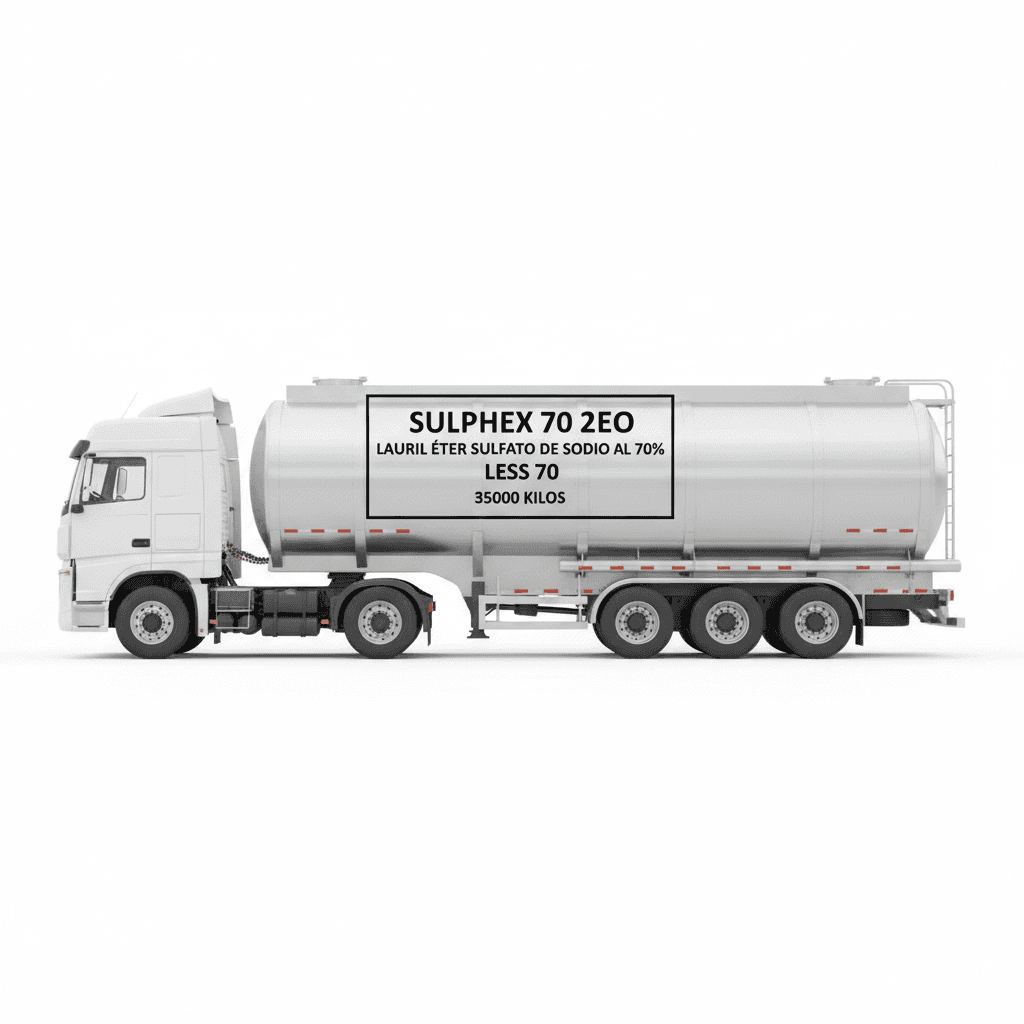 SULPHEX 70 2EO, Lauril éter sulfato de sodio al 70%, LESS 70
