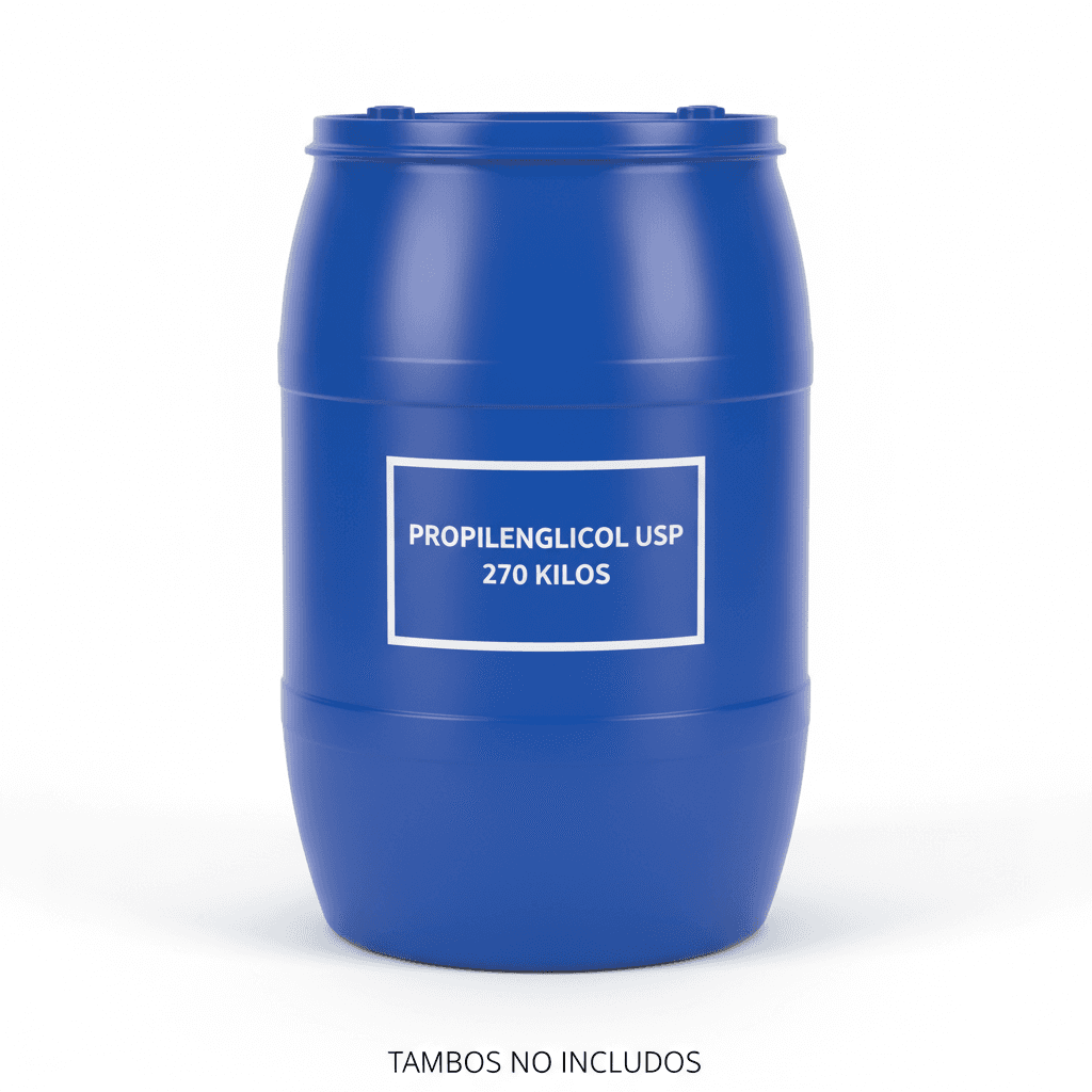 PROPILENGLICOL USP, Tambos NO incluidos