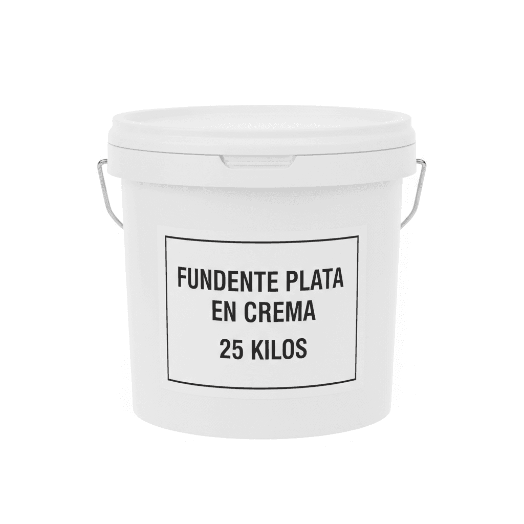 FUNDENTE PLATA EN CREMA