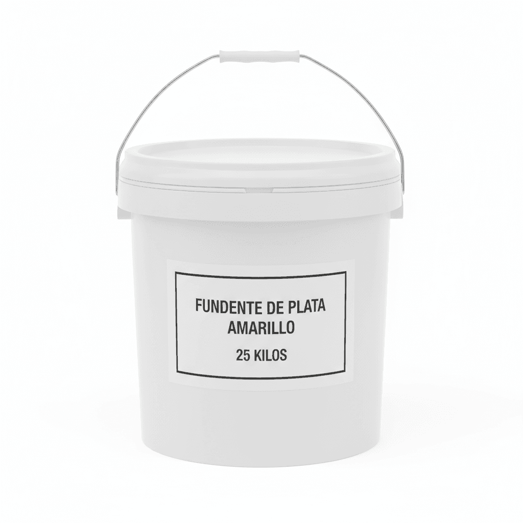 FUNDENTE DE PLATA AMARILLO